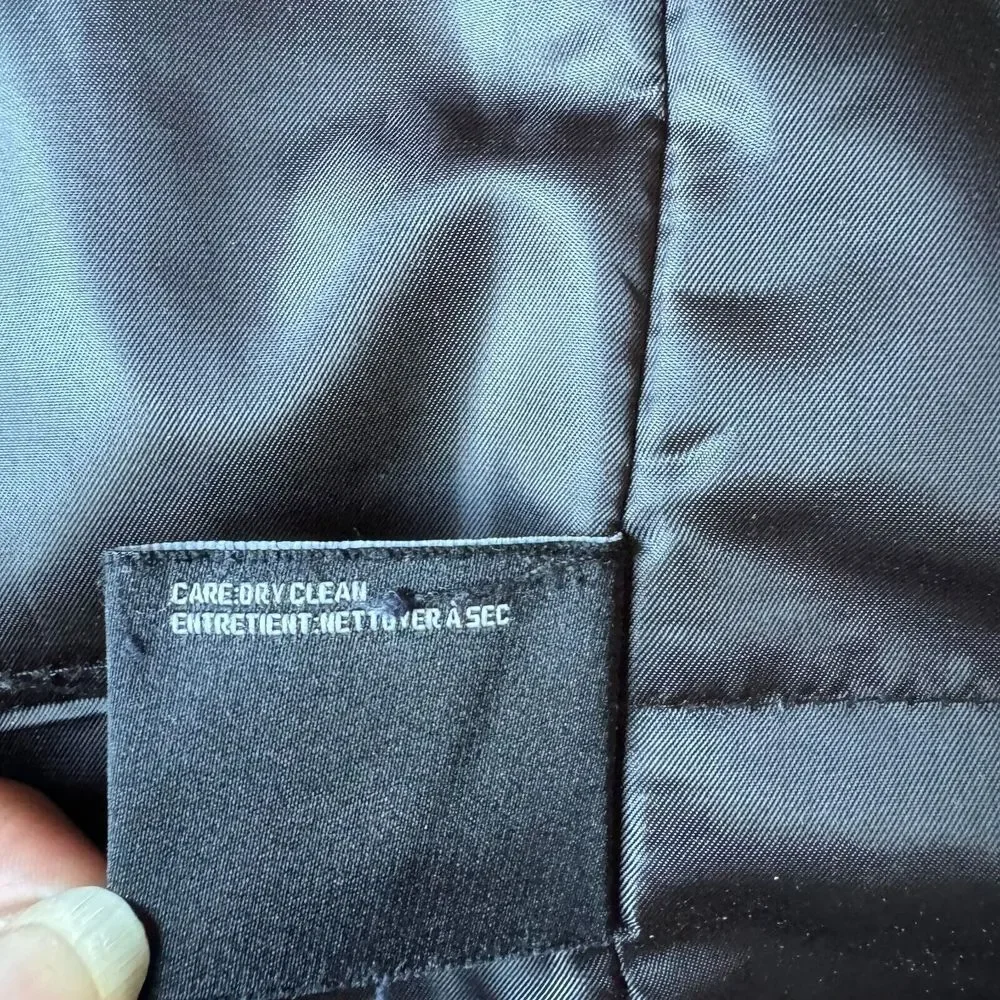 Buffalo David Bitton Jacket Mens Medium Gray Wool Blend Overcoat‎ Insulated